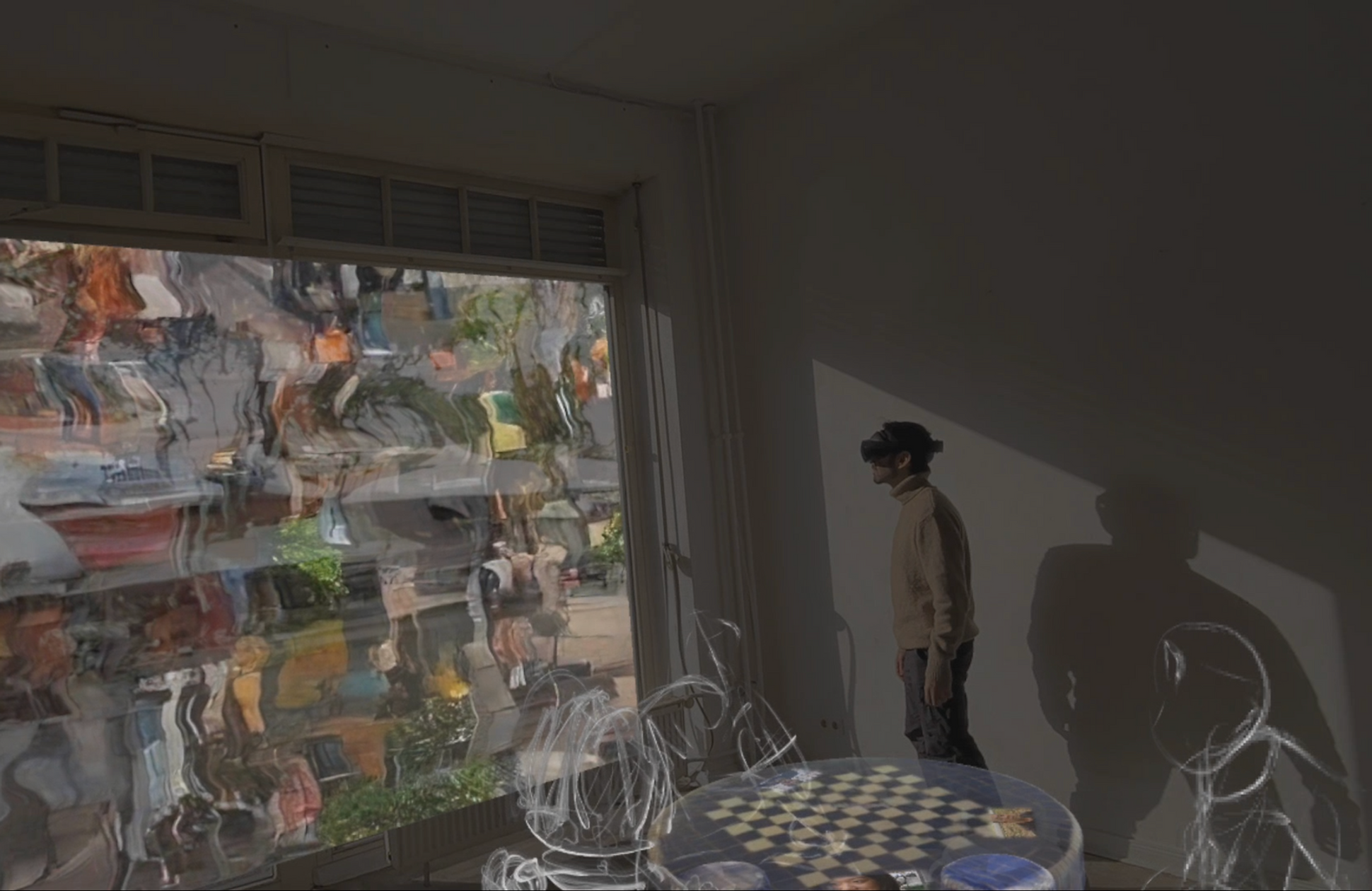 Reflections of Little Red Dot